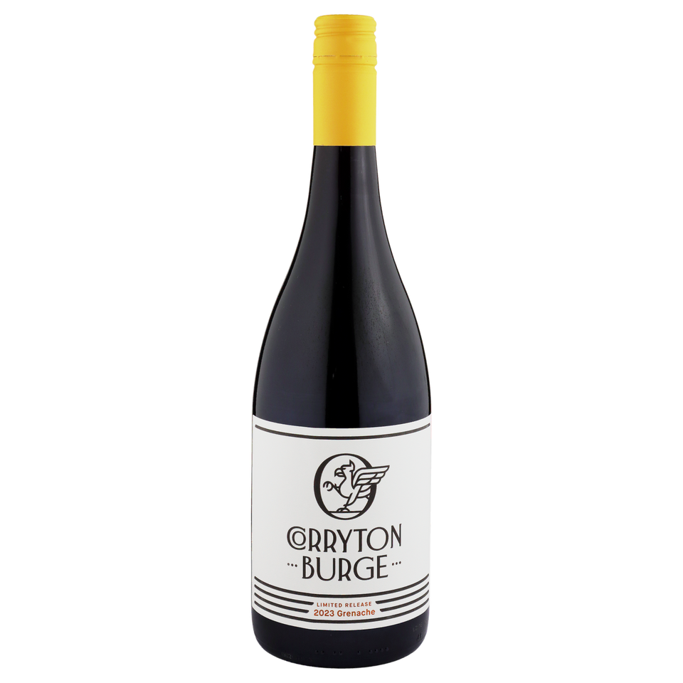 A bottle of Corryton Burge Limited Release Grenache Barossa 2023 750ml Red Wine