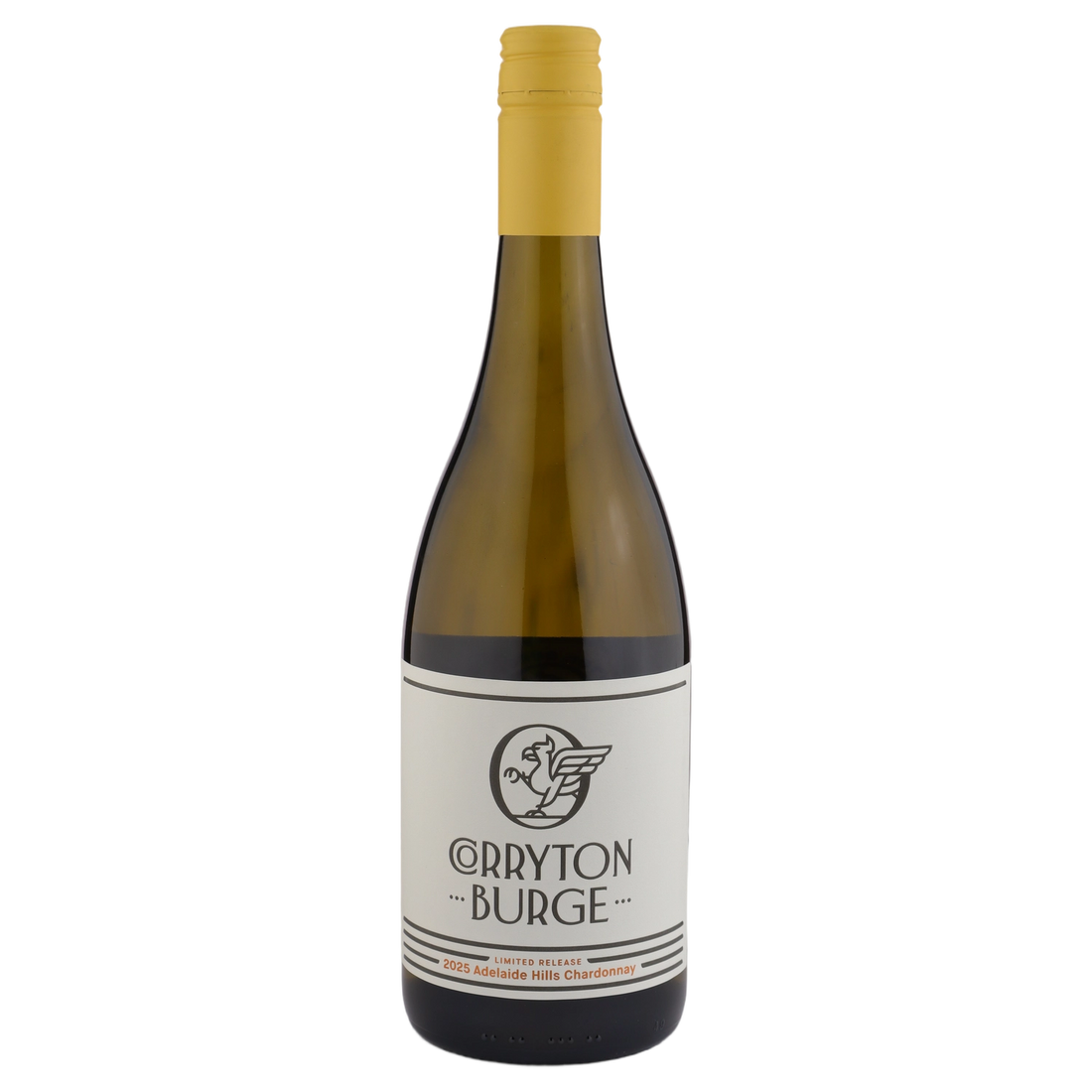 A bottle of Corryton Burge Limited Release Chardonnay Adelaide Hills 2025 750ml White Wine