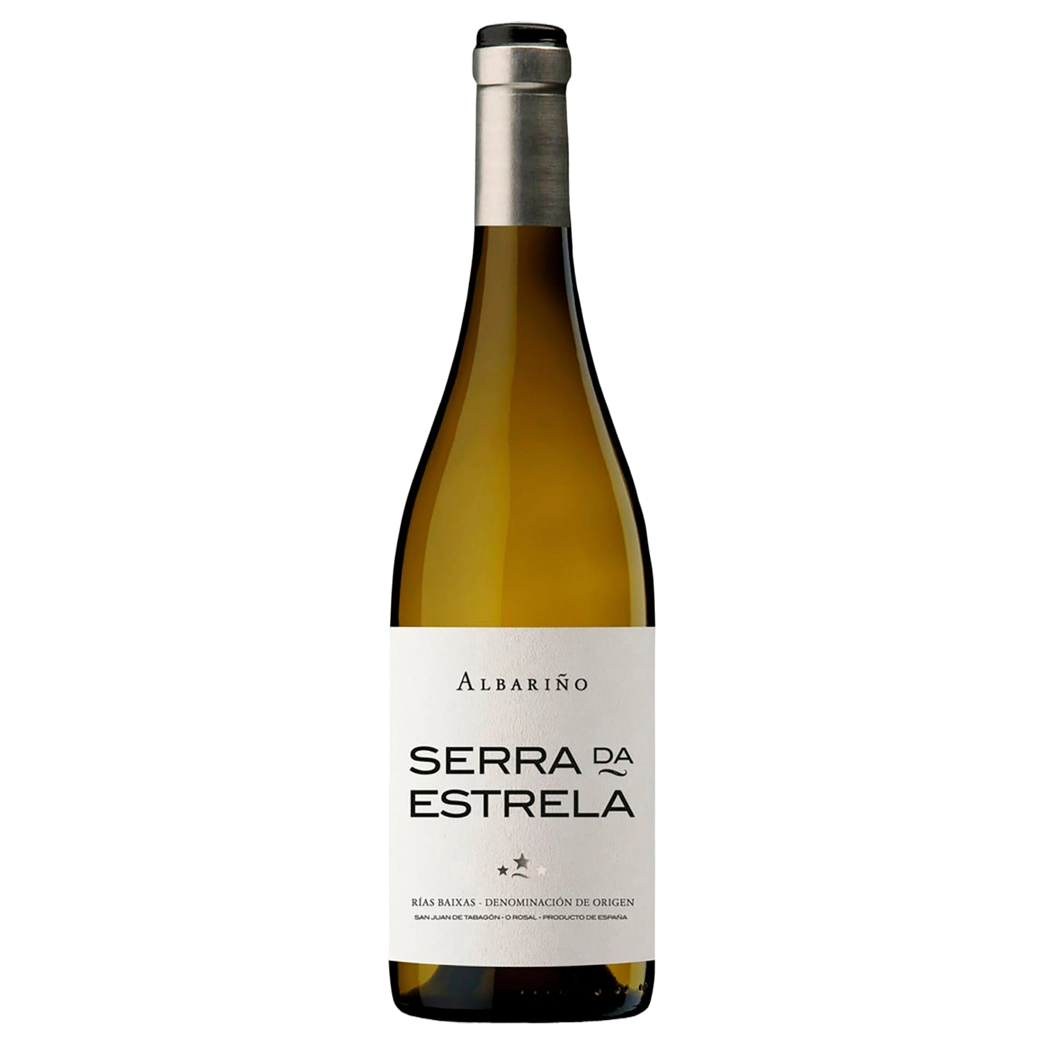 A bottle of 2024 Serra da Estrela Albarino 750ml White Wine