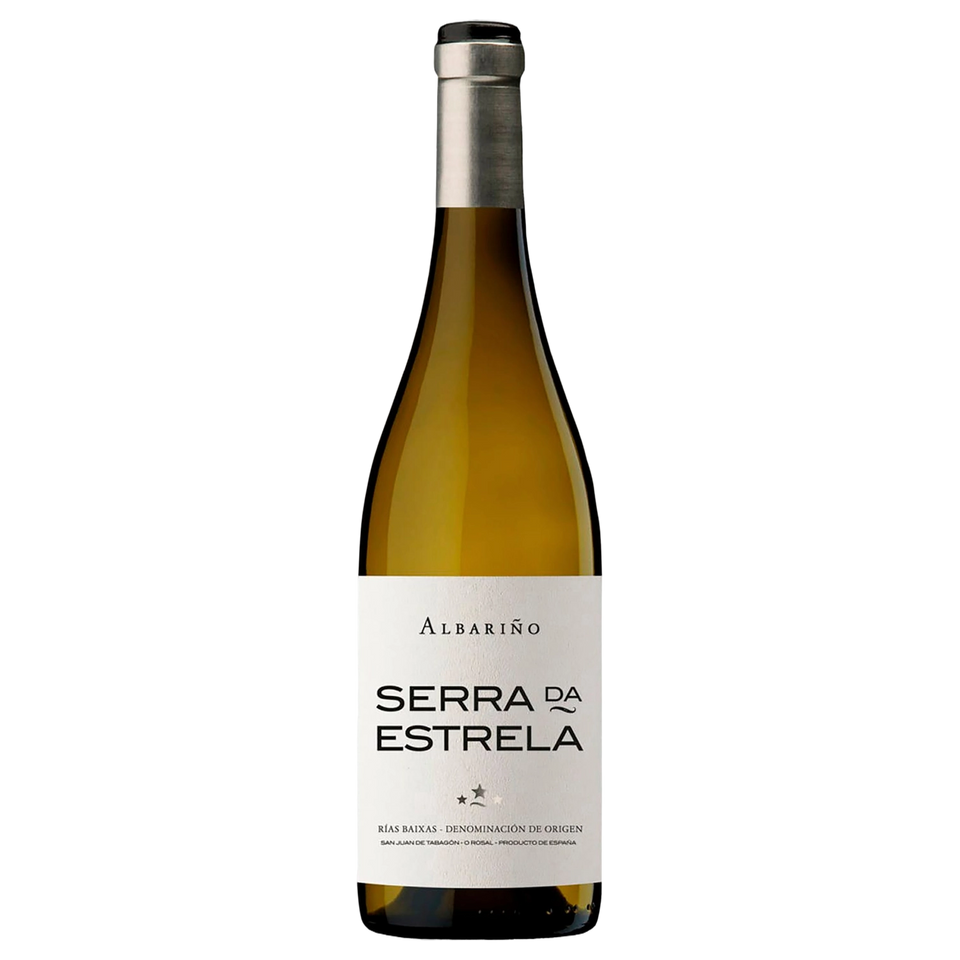 A bottle of 2024 Serra da Estrela Albarino 750ml White Wine