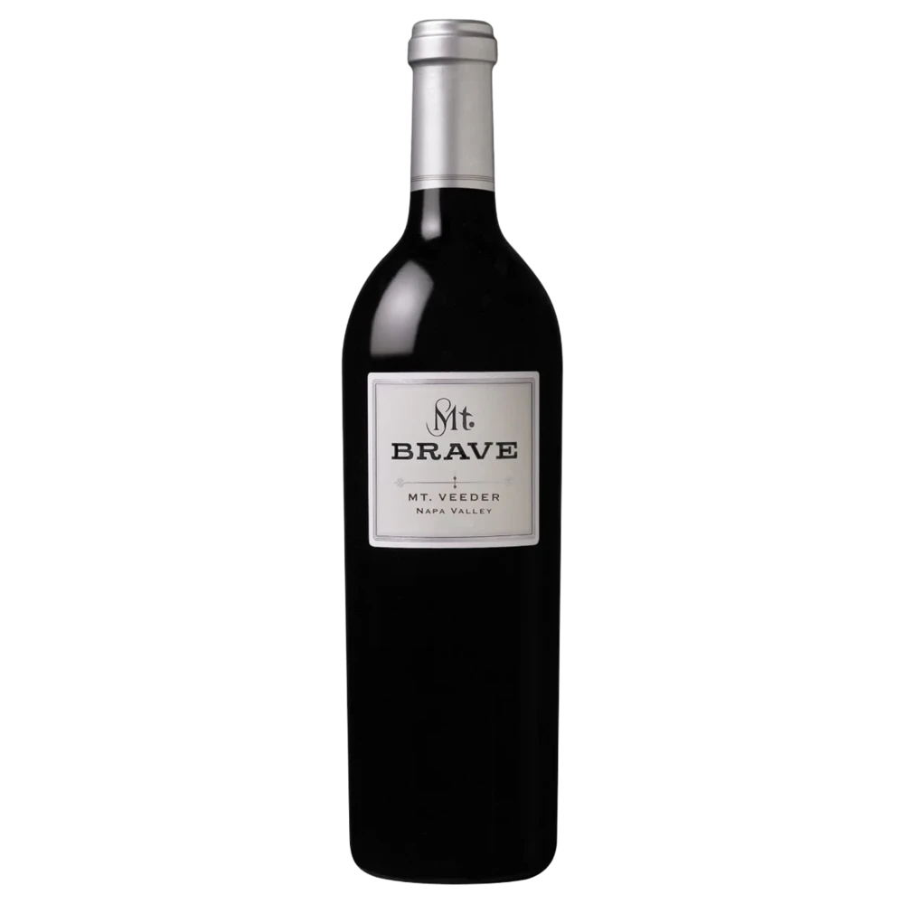 A bottle of 2021 Mt. Brave Mt. Veeder Cabernet Sauvignon 750ml Red Wine