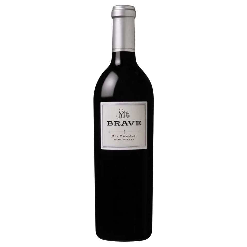 A bottle of 2021 Mt. Brave Mt. Veeder Cabernet Sauvignon 750ml Red Wine