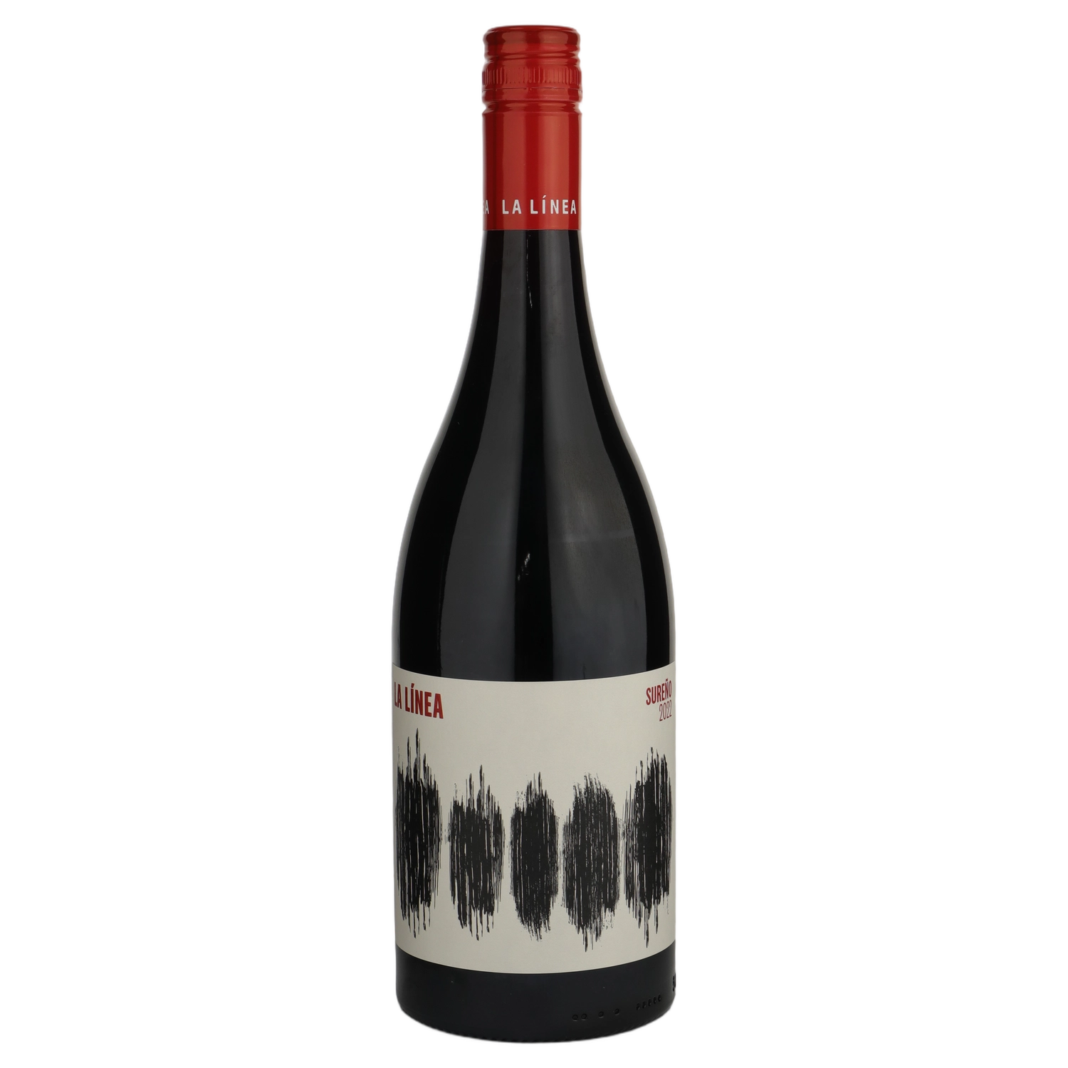 A bottle of 2022 La Linea Tempranillo Sureno 750ml Red Wine