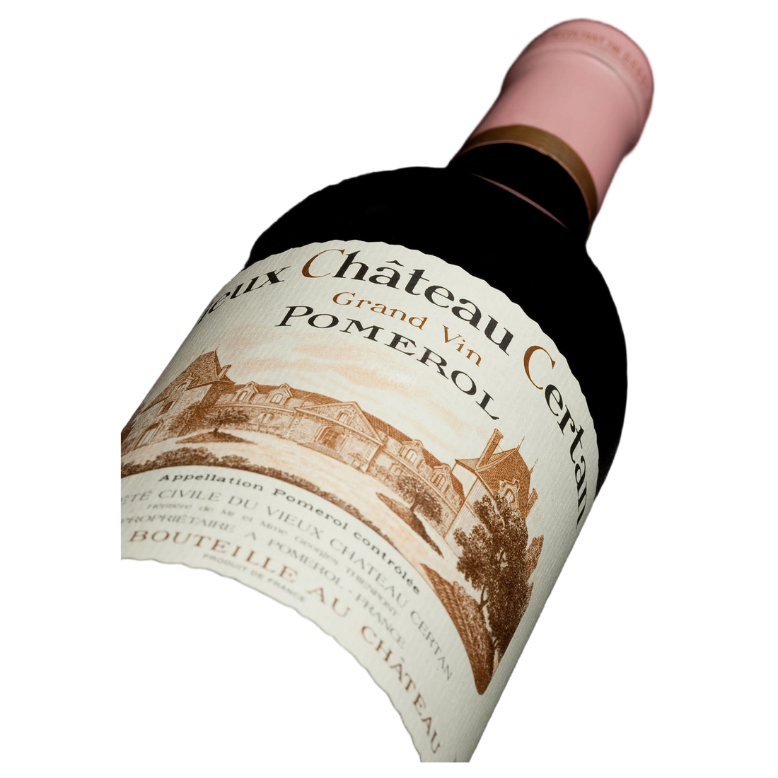 A bottle of 2022 Vieux Chateau Certan 750ml Red Wine