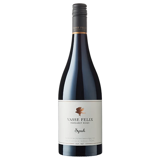 A bottle of 2023 Vasse Felix Syrah 750ml Red Wine