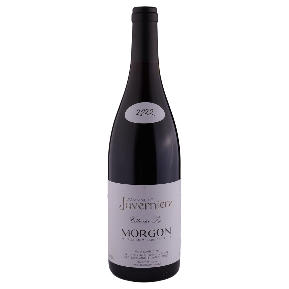 A bottle of 2022 Georges Duboeuf Domaine de Javernière Morgon Côte du Py 750ml Red Wine