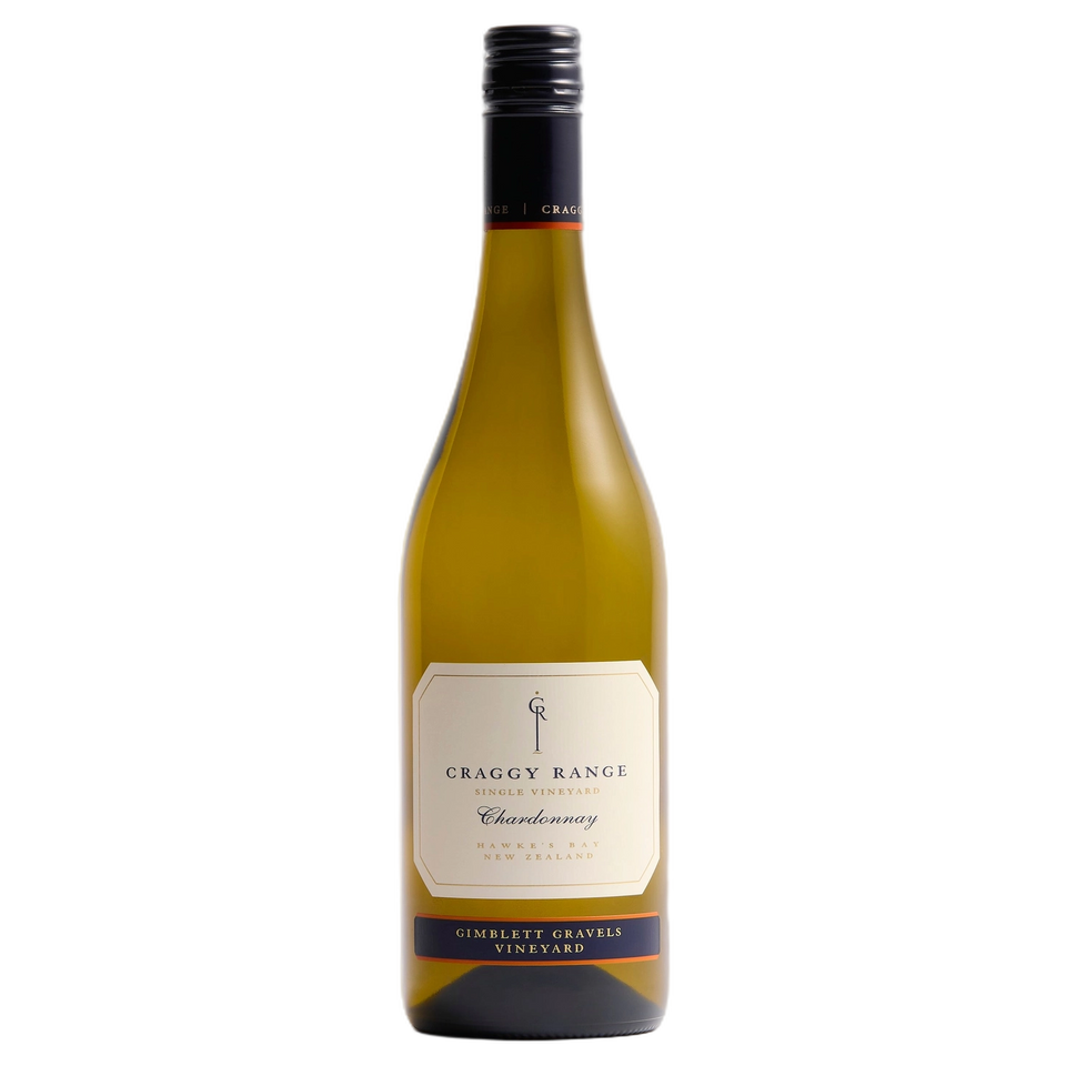 A bottle of 2024 Craggy Range Gimblett Gravels Chardonnay 750ml White Wine