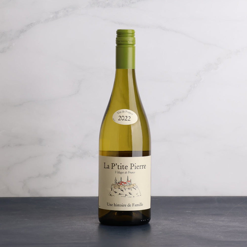 A bottle of 2023 La P'tite Pierre White 750ml White Wine