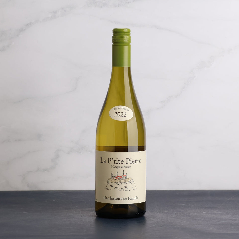 A bottle of 2023 La P'tite Pierre White 750ml White Wine