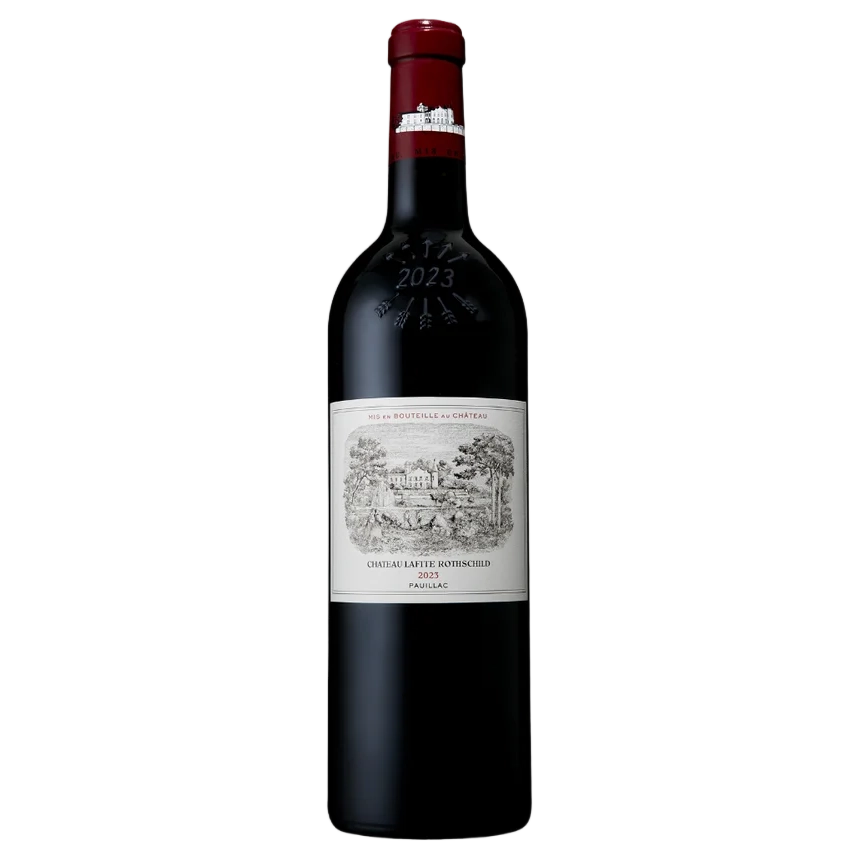 A bottle of Château Lafite Rothschild 2023 750ml Red Wine