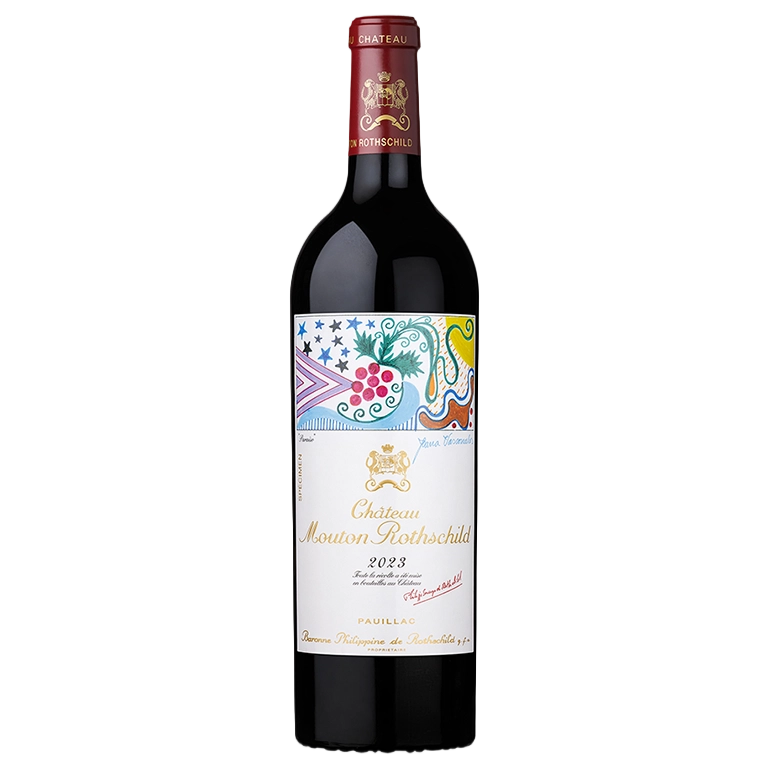 A bottle of 2023 Château Mouton Rothschild Pauillac 750ml Red Wine
