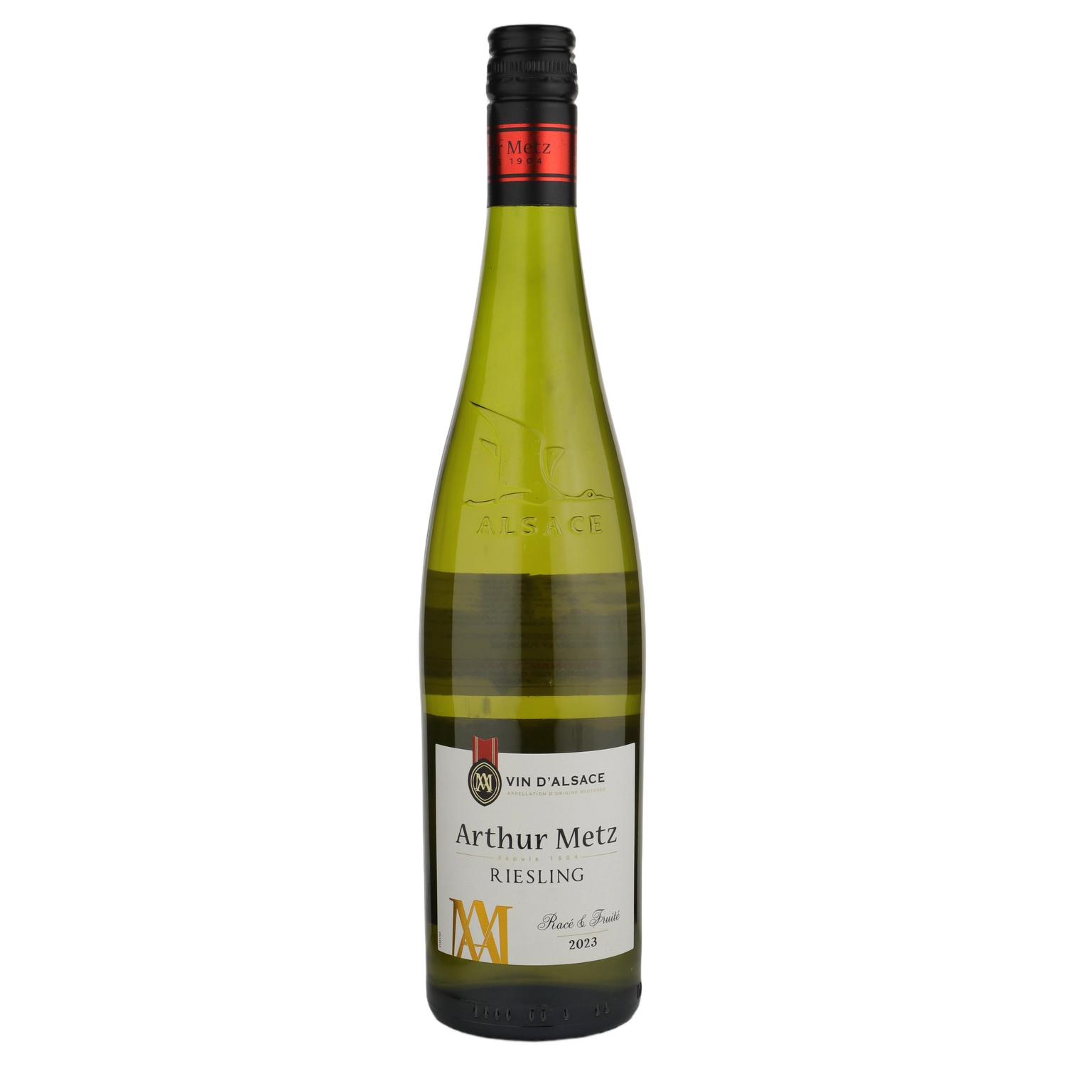A bottle of Arthur Metz Riesling 2023 750ml White Wine