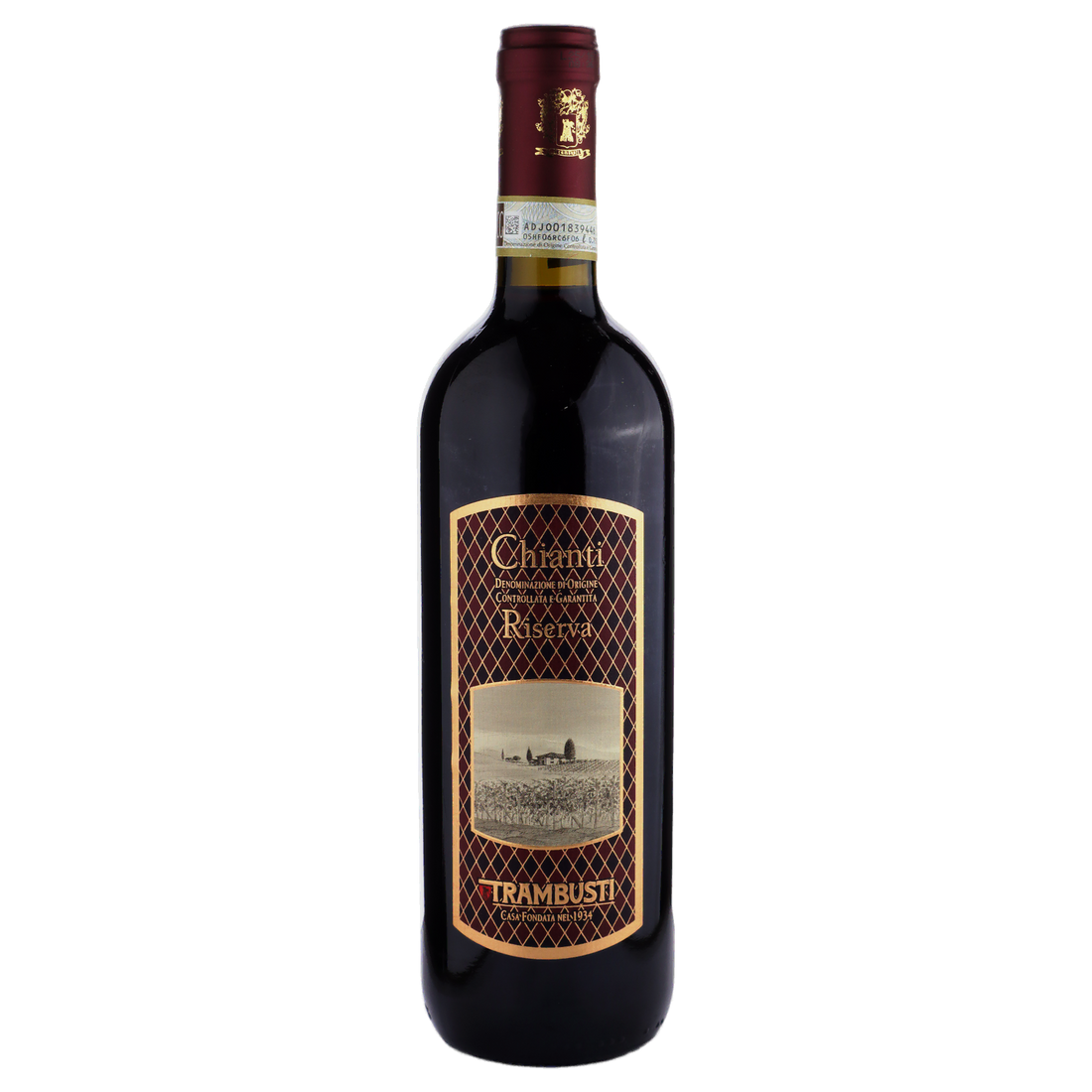 A bottle of Trambusti Chianti Riserva DOCG 2022 750ml Red Wine