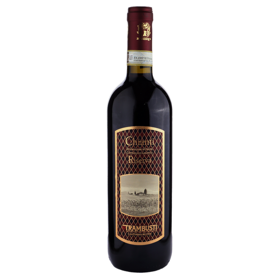 A bottle of Trambusti Chianti Riserva DOCG 2022 750ml Red Wine