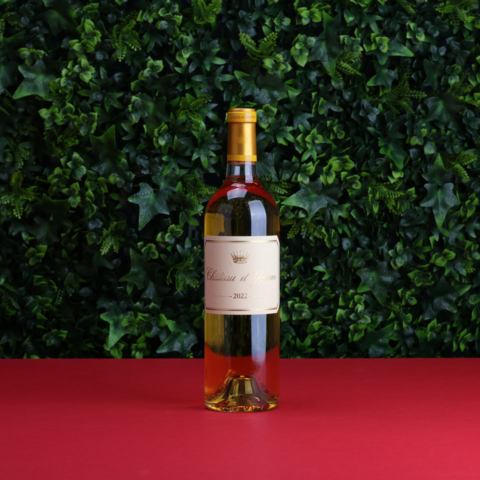 A bottle of Chateau Yquem 2022 750ml Fortified Wine