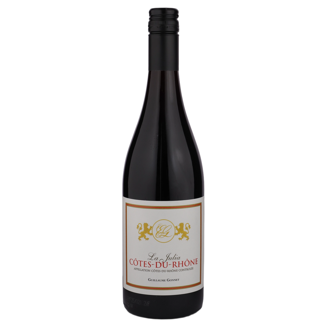 A bottle of Guillaume Gonnet La Julia Cotes du Rhone 2022 750ml Red Wine