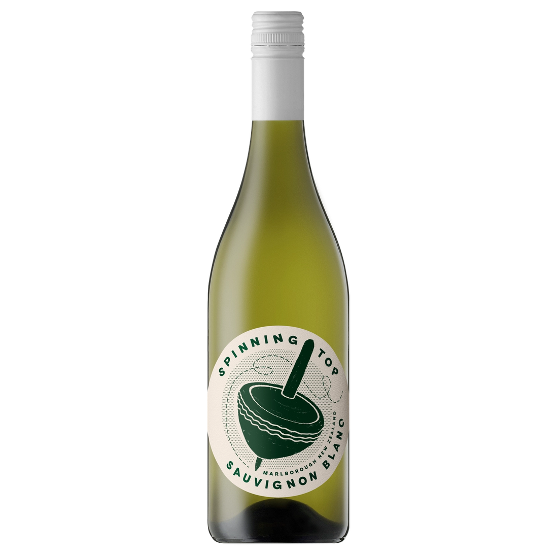 A bottle of 2024 Spinning Top Sauvignon Blanc 750ml White Wine