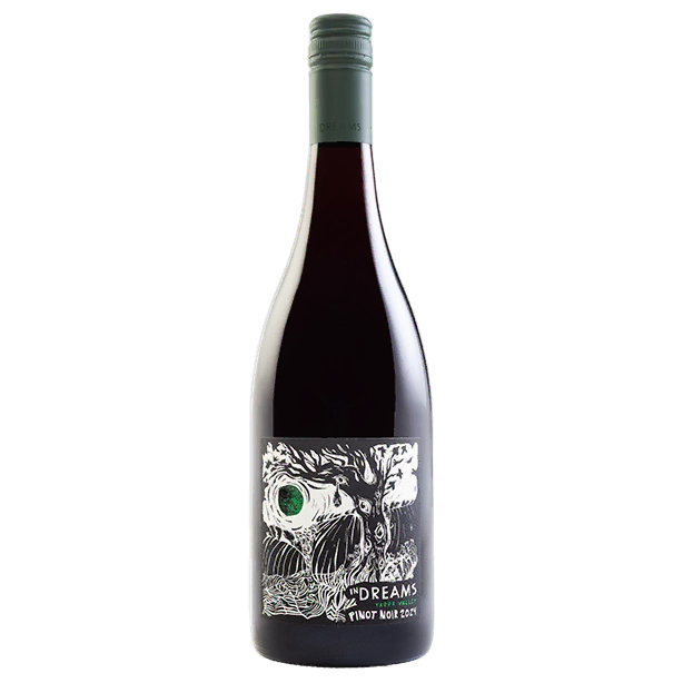 A bottle of 2024 In Dreams Pinot Noir 750ml Red Wine