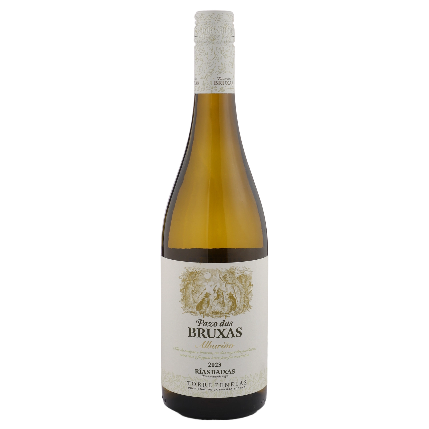 A bottle of 2023 Pazo das Bruxas Albariño (Screw Cap) 750ml White Wine