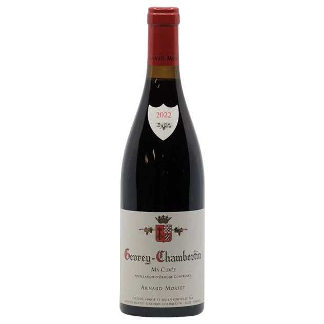 A bottle of 2022 Arnaud Mortet Gevrey Chambertin Ma Cuvée 750ml Red Wine