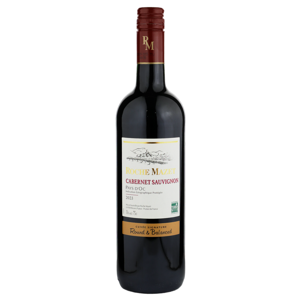 A bottle of Roche Mazet Pays d'Oc Cabernet Sauvignon 2023 750ml Red Wine