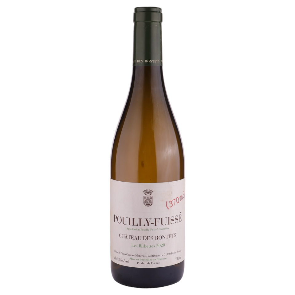 A bottle of 2020 Chateau des Rontets Pouilly Fuissé 'Les Birbettes' white 750ml White Wine