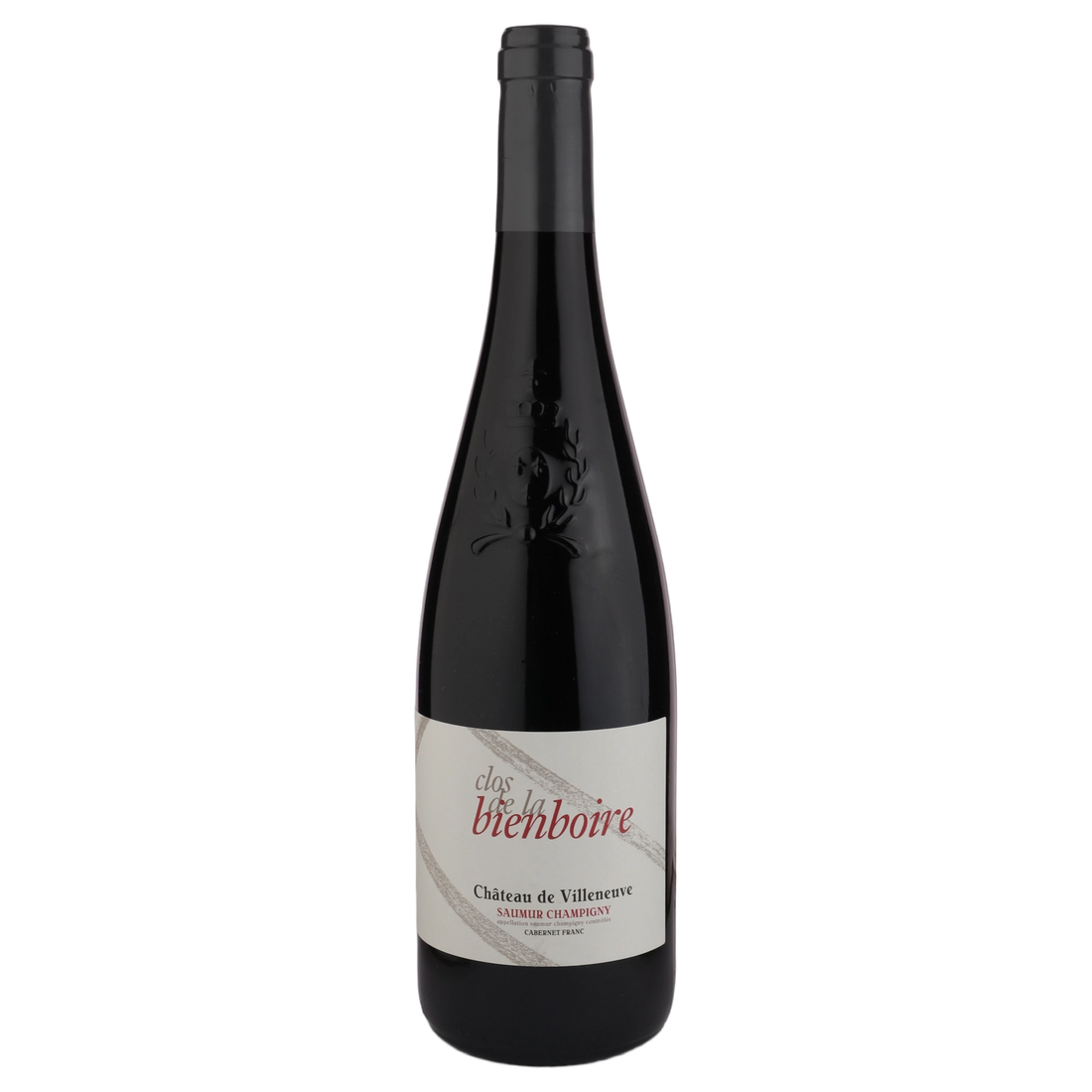A bottle of 2022 Chateau de Villeneuve Saumur Champigny ‘Clos de la Bien Boire’ red 750ml Red Wine