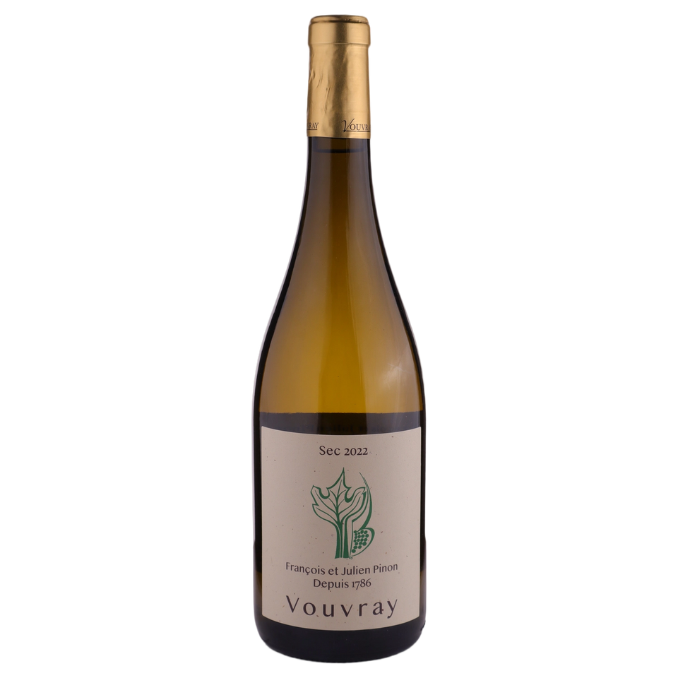 A bottle of 2022 Domaine Francois Pinon Vouvray sec 750ml White Wine