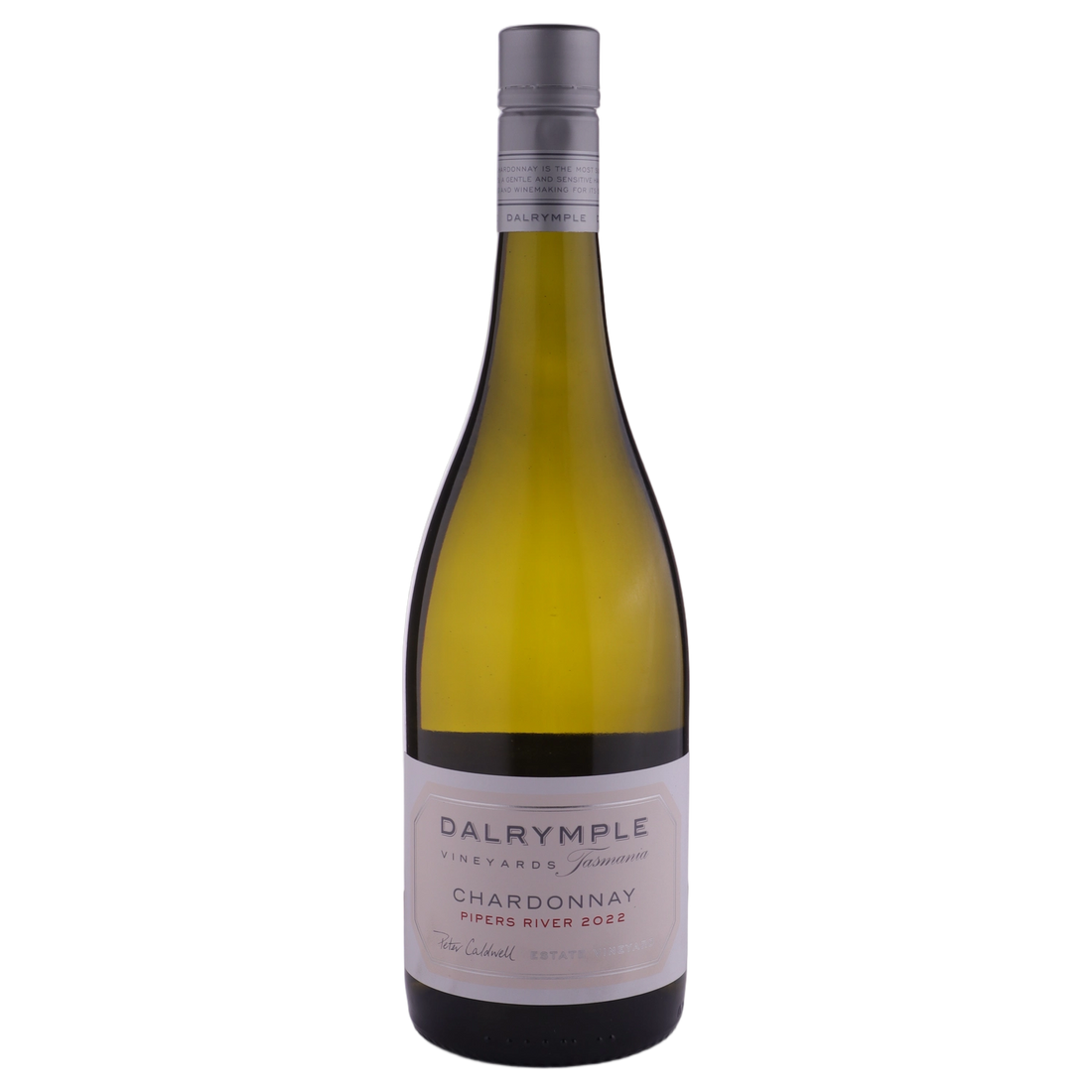A bottle of 2022 Dalrymple Single Site Estate Pipers River Chardonnay 750ml White Wine