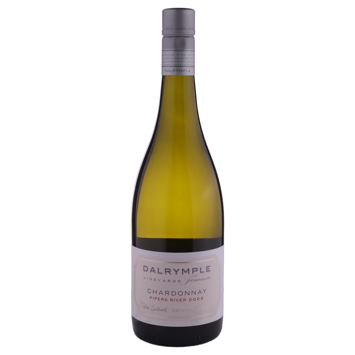 A bottle of 2022 Dalrymple Single Site Estate Pipers River Chardonnay 750ml White Wine
