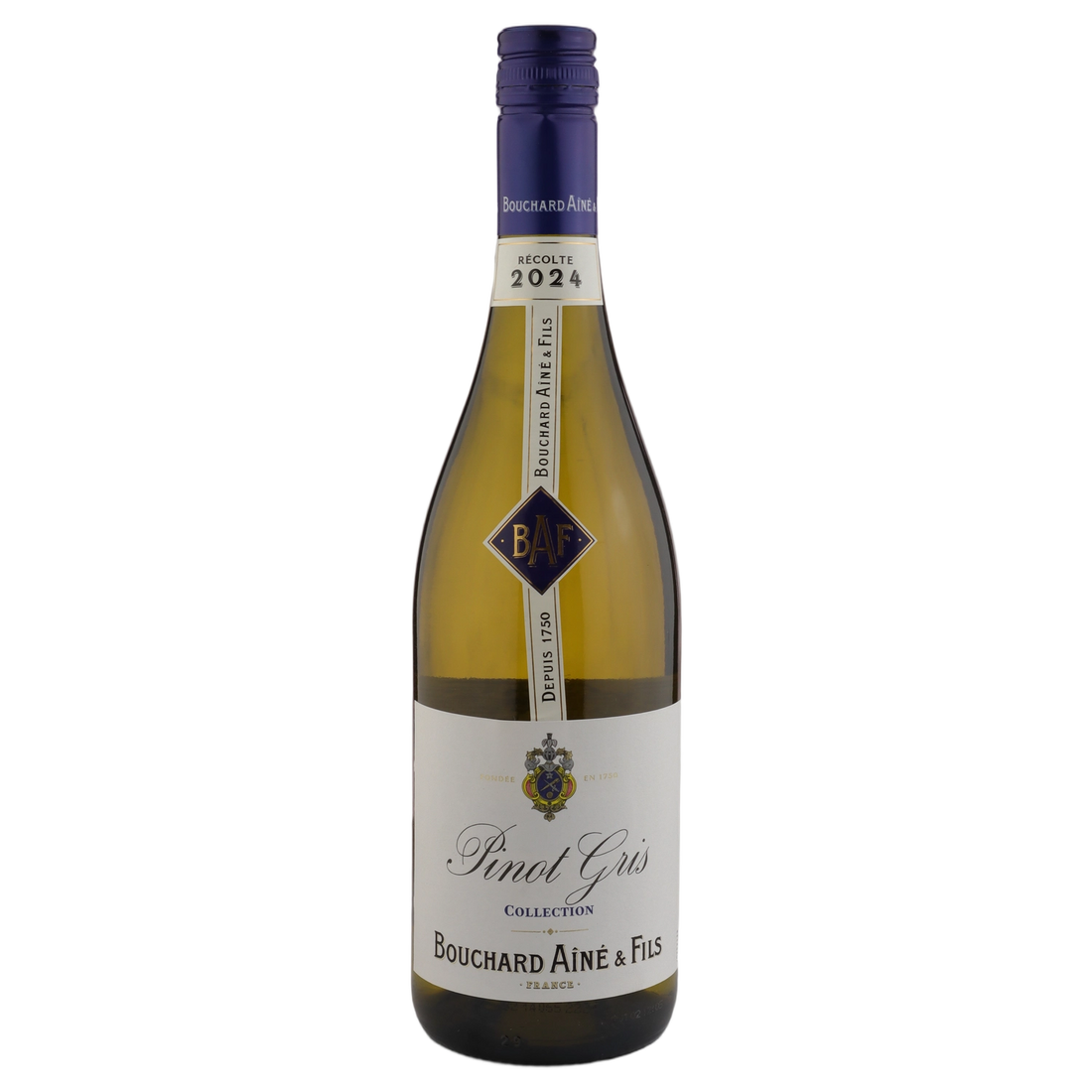 A bottle of 2024 Bouchard Aîne & Fils Collection Pinot Gris 750ml White Wine