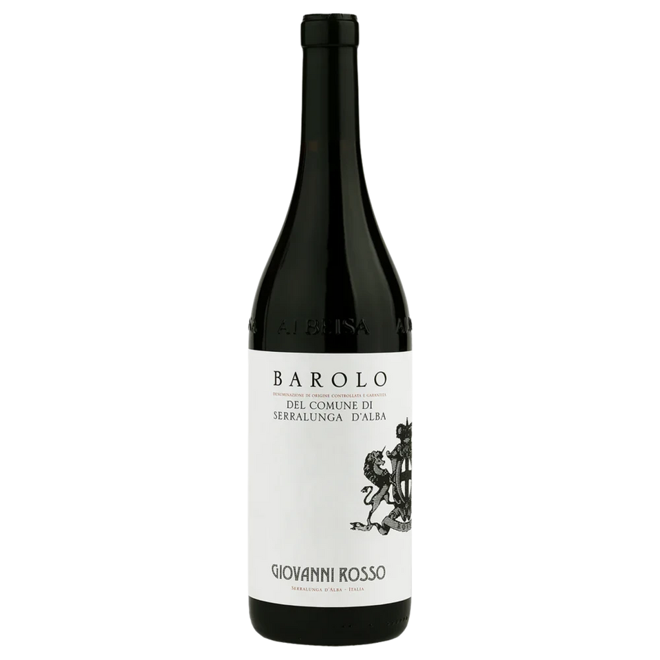 A bottle of 2021 Giovanni Rosso Barolo Serralunga d'alba del Comune 750ml Red Wine