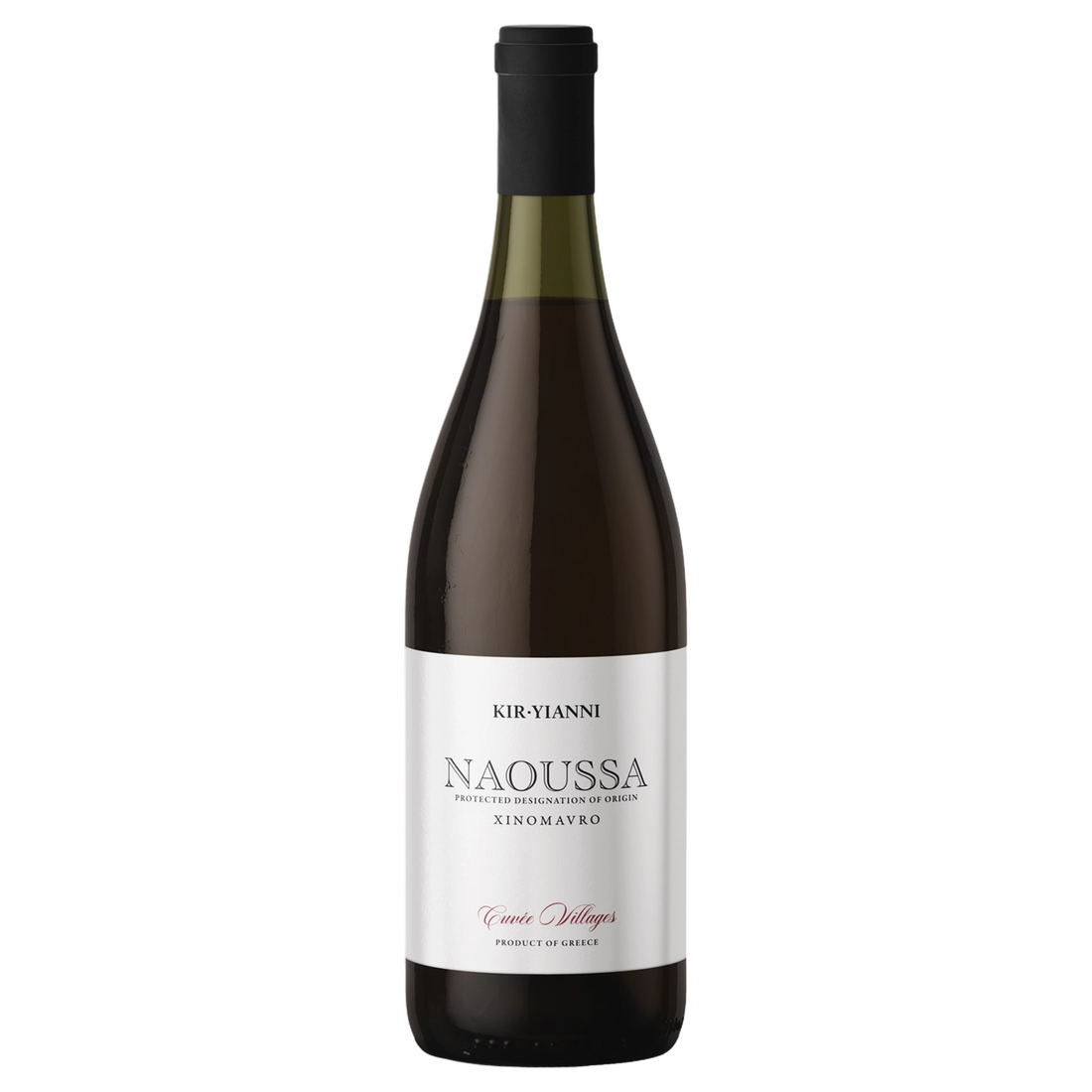 A bottle of 2022 Kir Yianni Naoussa Village Xinomavro 750ml Red Wine