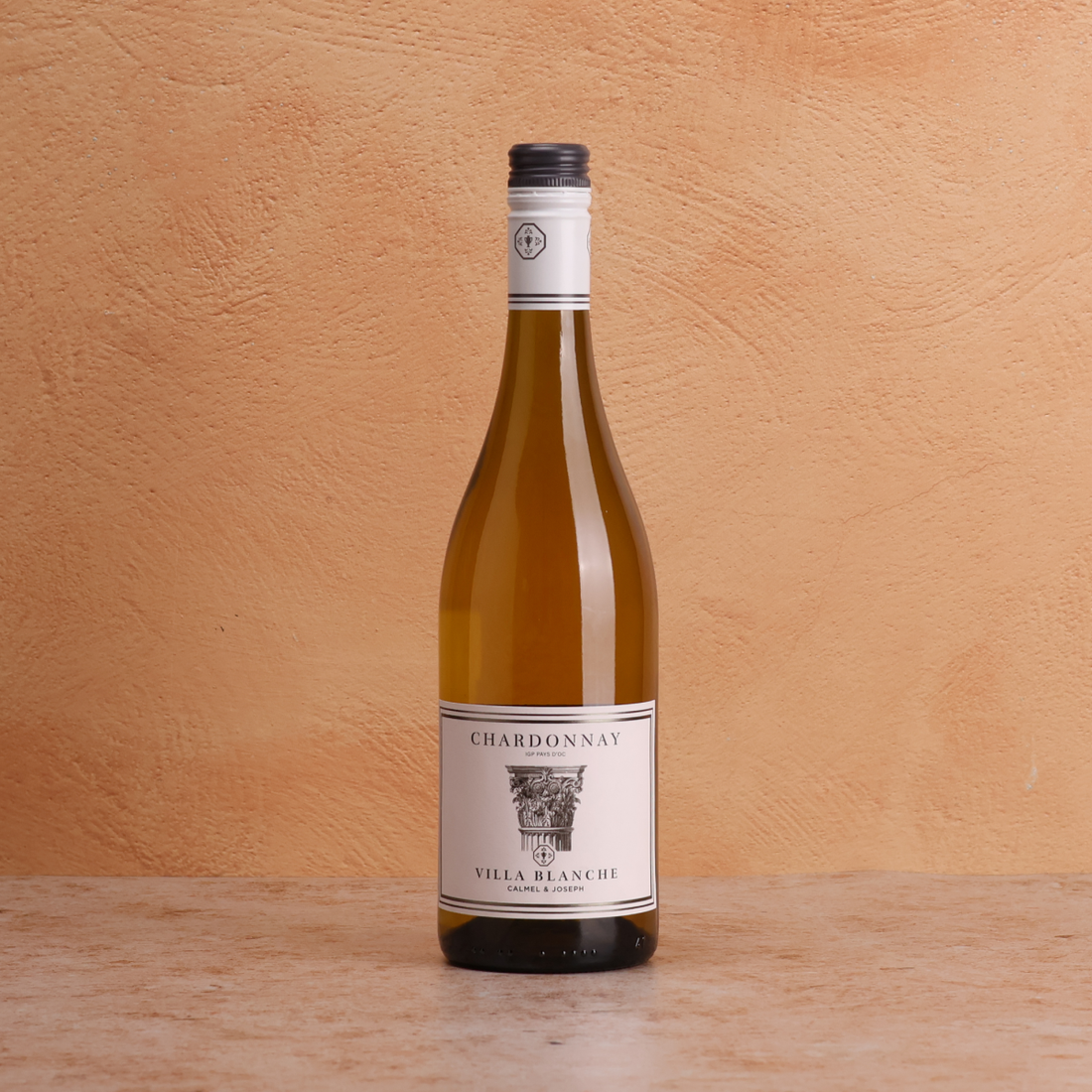 A bottle of Villa Blanche Calmel & Joseph Chardonnay 2024 750ml White Wine
