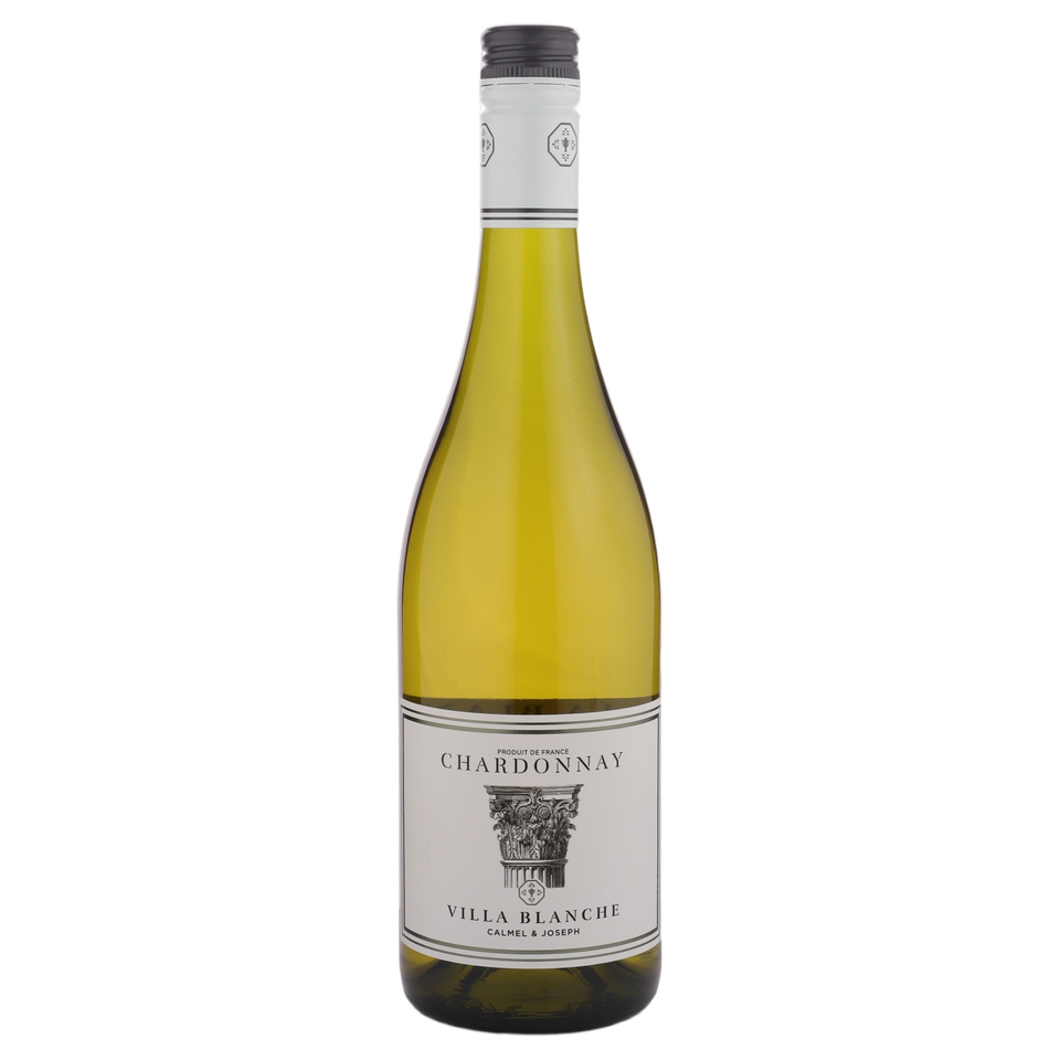A bottle of Villa Blanche Calmel & Joseph Chardonnay 2024 750ml White Wine