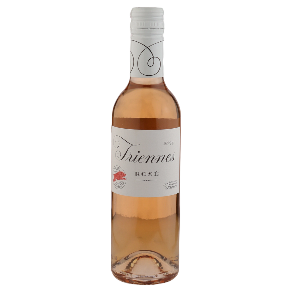 A bottle of 2024 Triennes Rosé IGP Mediterranee 375ml Red Wine