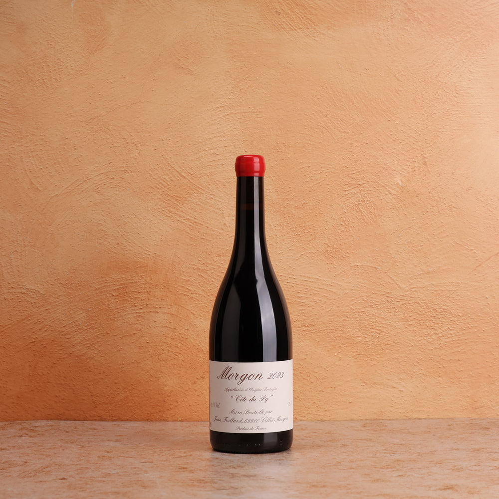 A bottle of 2023 Jean Foillard Morgon Cotes du Py 750ml Red Wine