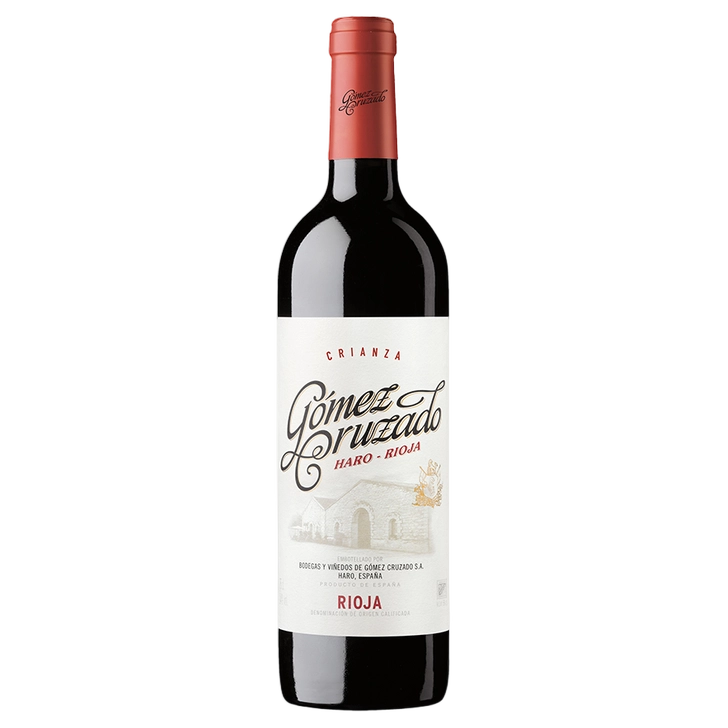 A bottle of 2022 Gomez Cruzado Crianza 750ml Sparkling Wine