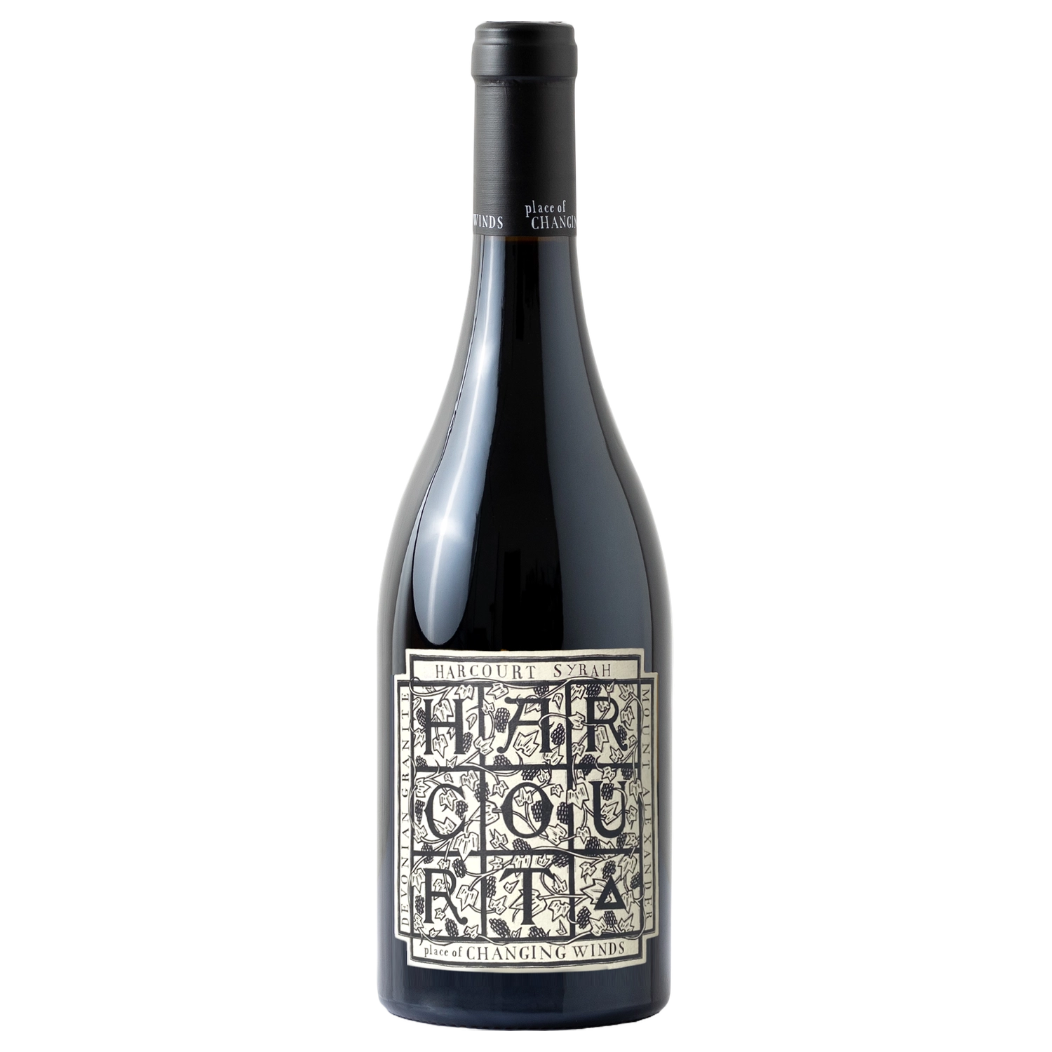 A bottle of 2023 Place of Changing Winds Harcourt Syrah () 1500ml Red Wine