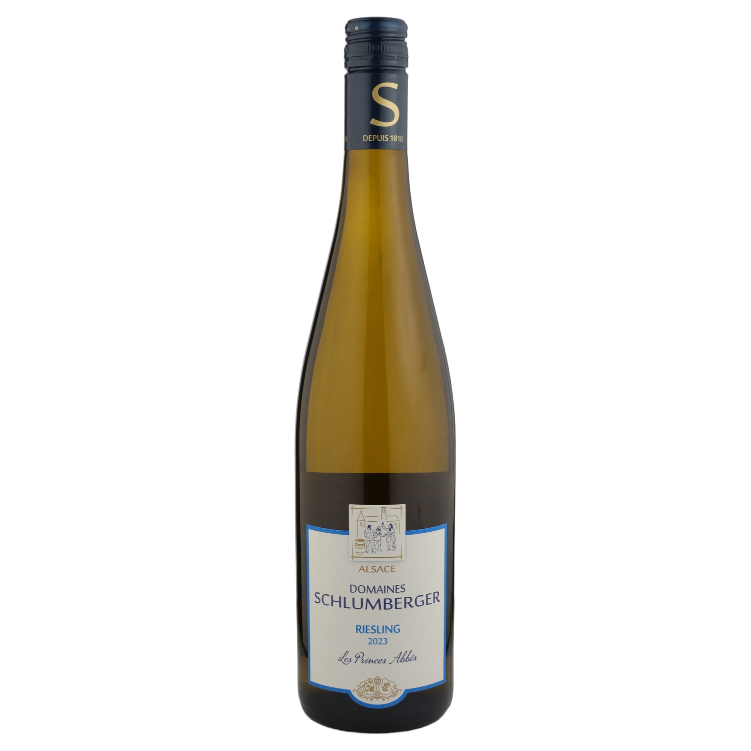 A bottle of 2023 Dom.Schlumberger Riesling Les Princes Abbes 750ml White Wine