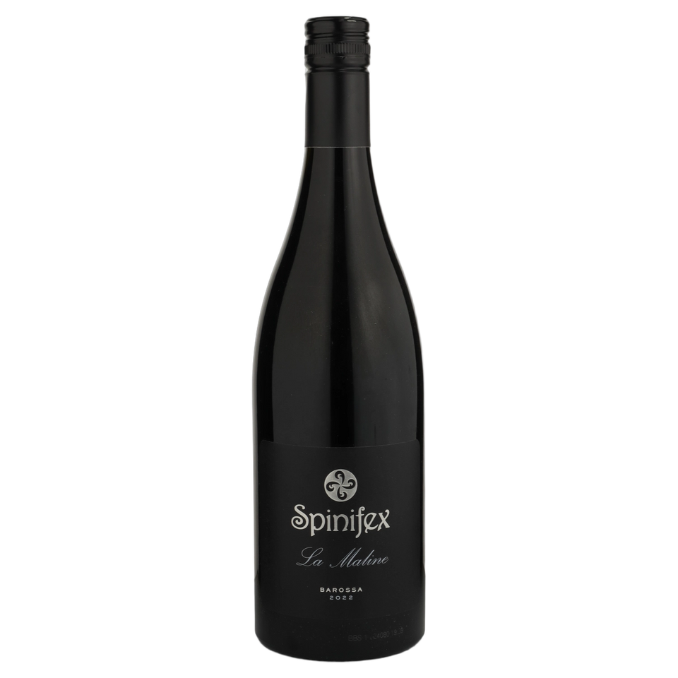 A bottle of 2022 Spinifex La Maline 750ml Red Wine