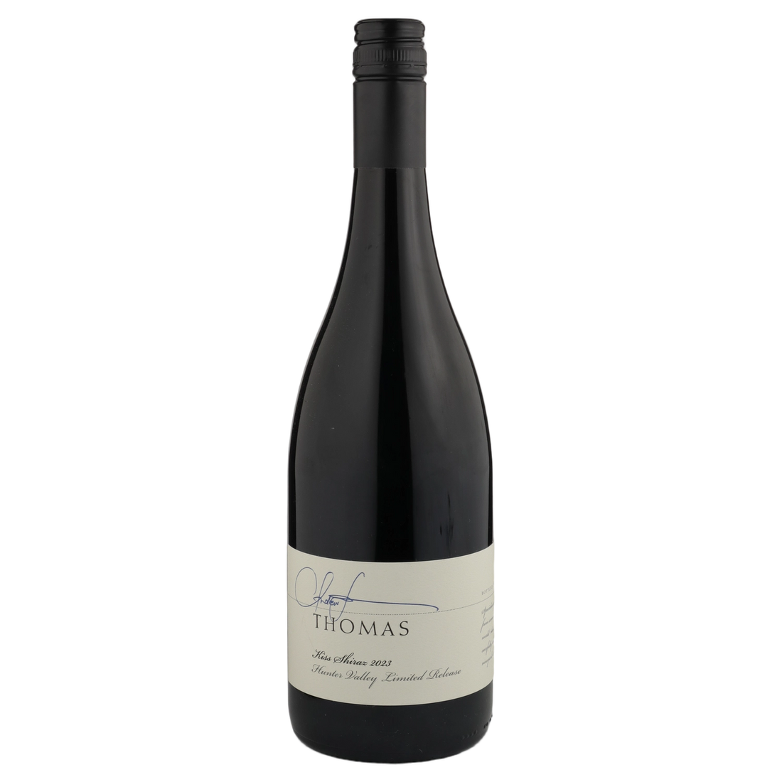 A bottle of 2023 Thomas Wines Kiss Shiraz 750ml Red Wine