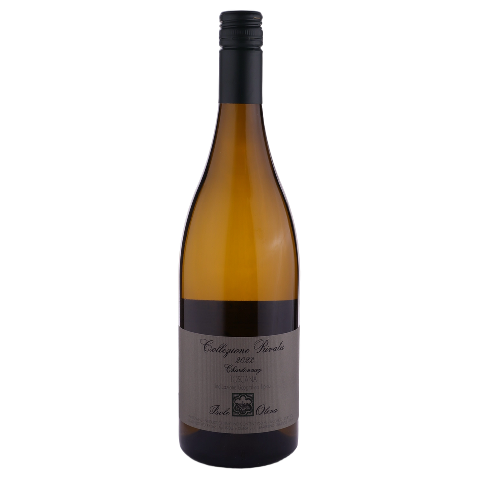 A bottle of 2022 Isole e Olena Chardonnay 750ml White Wine