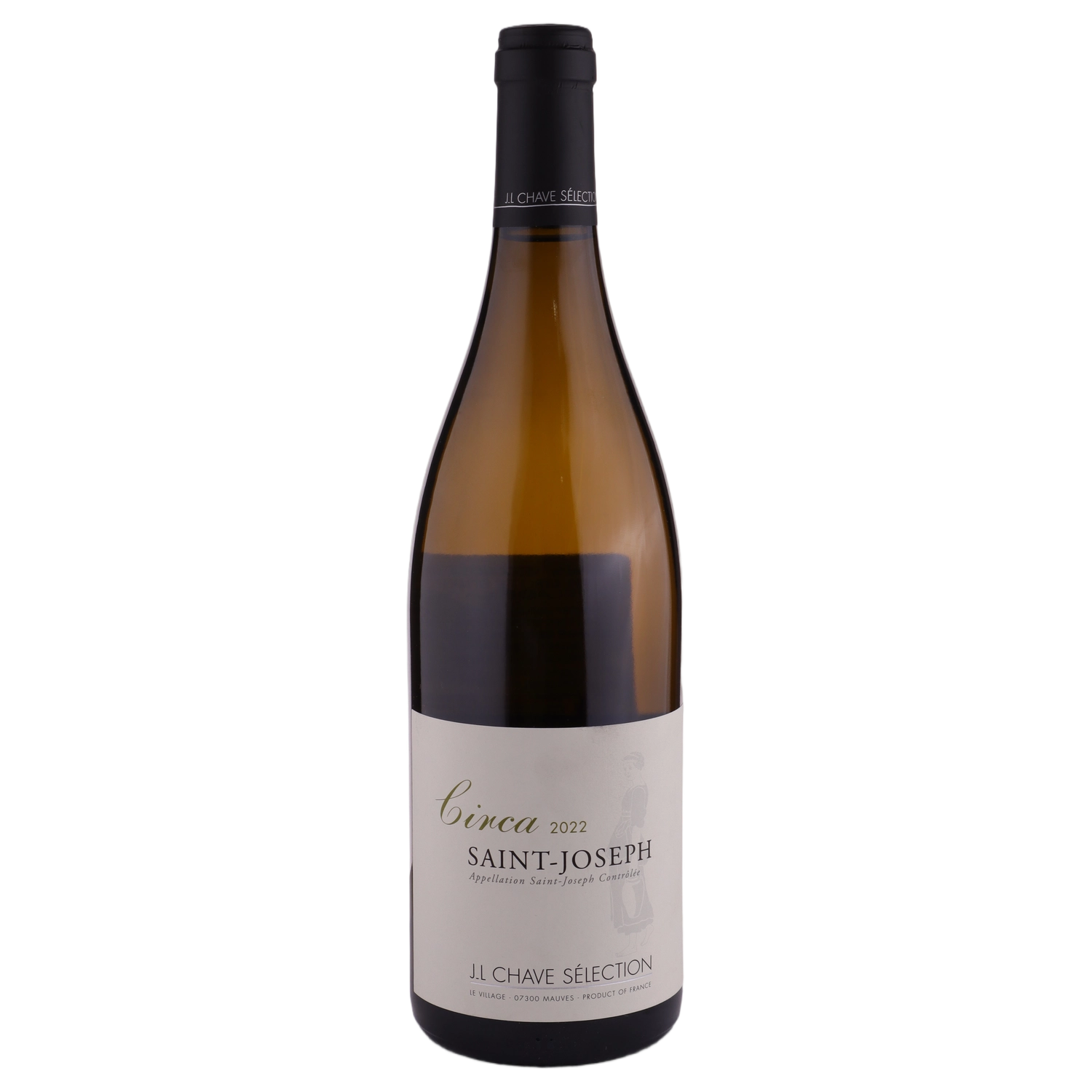 A bottle of 2022 Domaine Jean Louis Chave Selection Saint Joseph Blanc Circa 750ml White Wine