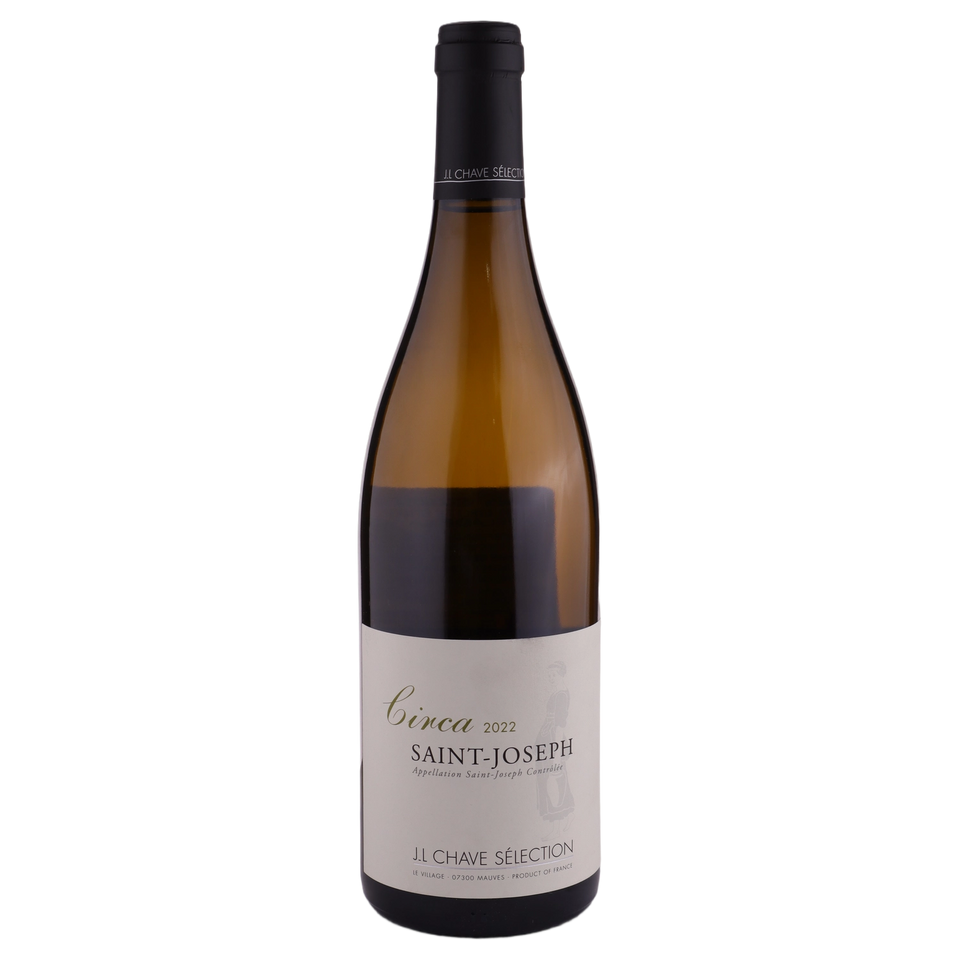 A bottle of 2022 Domaine Jean Louis Chave Selection Saint Joseph Blanc Circa 750ml White Wine