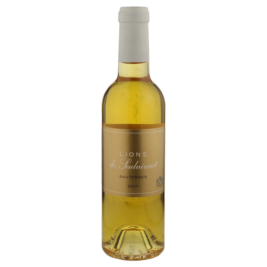 A bottle of 2020 Château Suduiraut Lions de Suduiraut Sauternes 375ml White Wine