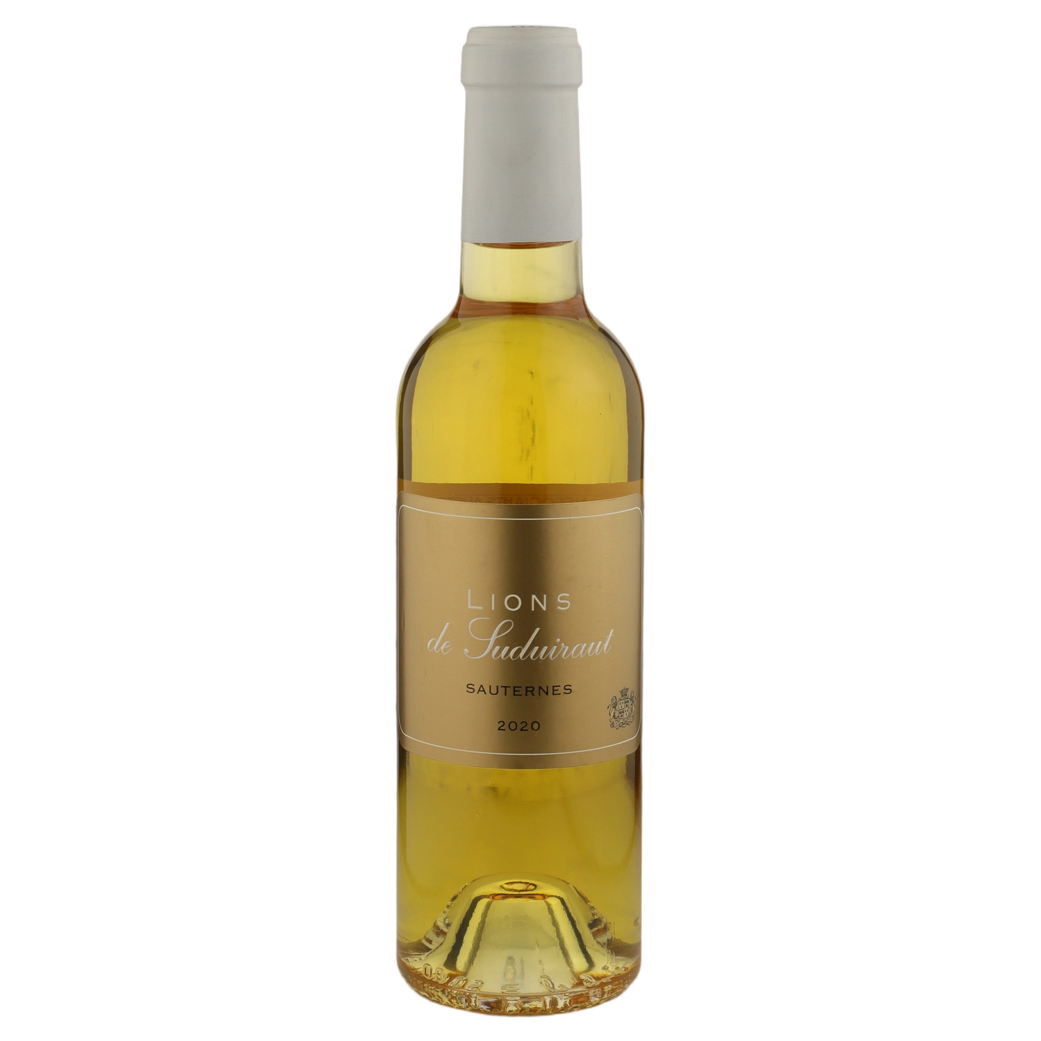 A bottle of 2020 Château Suduiraut Lions de Suduiraut Sauternes 375ml White Wine