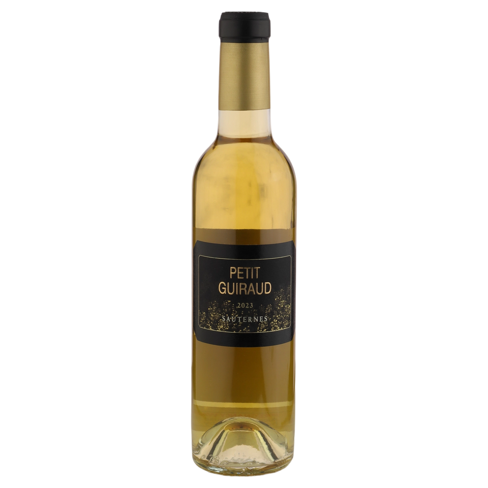 A bottle of 2023 Château Guiraud Petit Guiraud 2nd Vin Sauternes 375ml White Wine