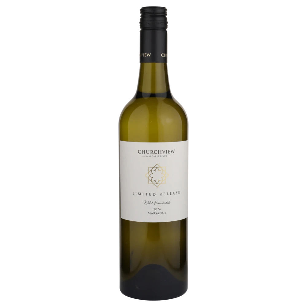 A bottle of 2024 Churchview Limited Release Marsanne 750ml White Wine