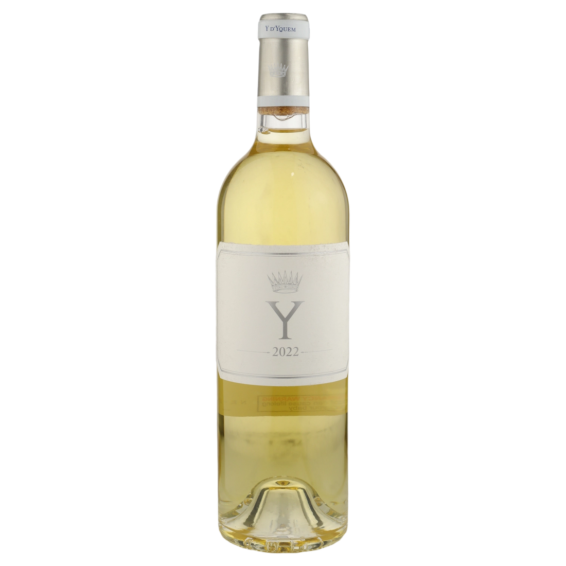 A bottle of 2022 Château d'Yquem 'Y' d'Yquem Blanc 750ml White Wine